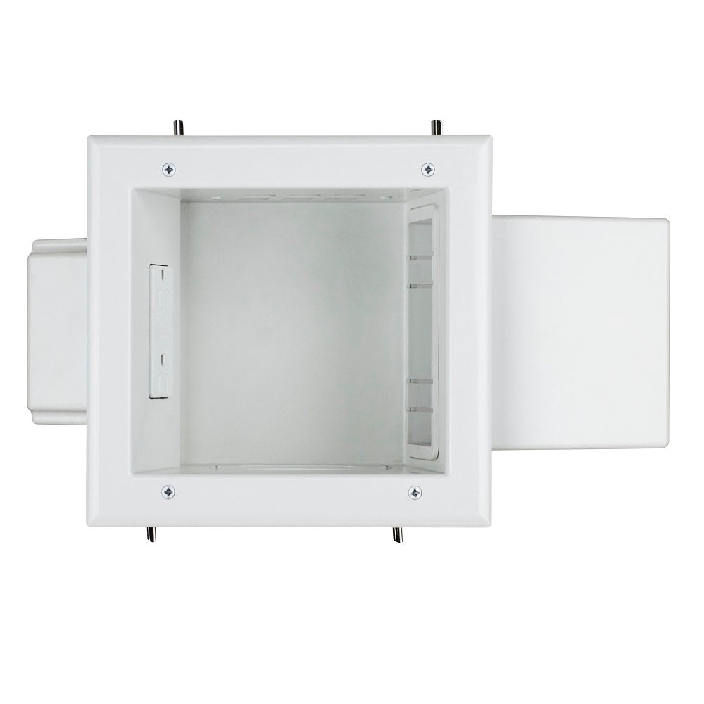Expandable Media Box w/ 15 Amp/125 Volt Duplex Receptacle, ETL Expandable Media Box w/ 15 Amp/125 Volt Duplex Receptacle, ETL